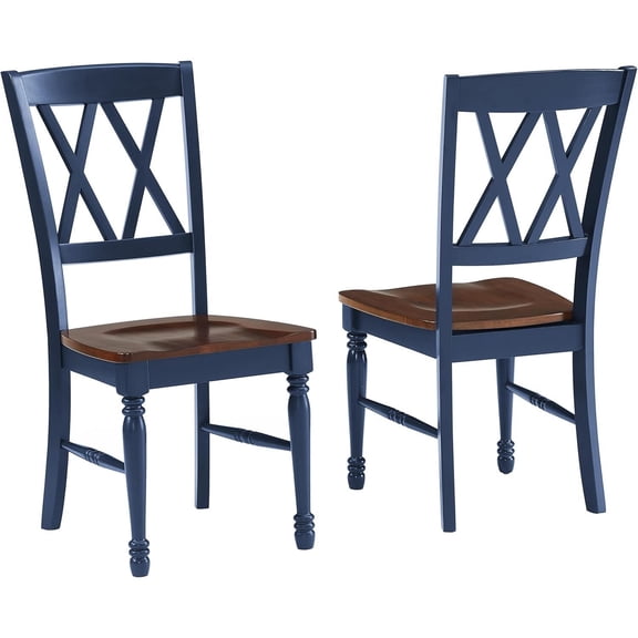 Renaissance Revival Dining Chair Set, Rustic Dining Chairs for Dining Rooms, Sturdy and Durable Wood Build