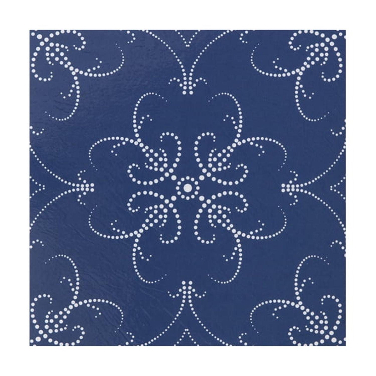HomeStock Renaissance Rhapsody 12x12 Self Adhesive Vinyl Floor Tile in Navy Pearl - 20 Tiles - 20 sq. ft. Coverage - Peel and Stick DIY Installation - Easy 1.5mm Thickness