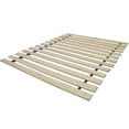 thumbnail image 1 of Renaissance Rhapsody Bed Slats, Natural Wood Finish Slat Kit - Durable Glued, Screwed, Stapled Support, Durable Solid Wood Mattress Base, Sturdy Slat System - Size:Queen, 1 of 1