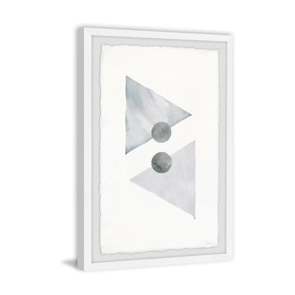 HomeStock Renaissance Rhapsody Gray Arrowhead Framed Painting Print, Contemporary Wall Decor: Abstract, Digital Art Prints, and Modern Styles for Your Home