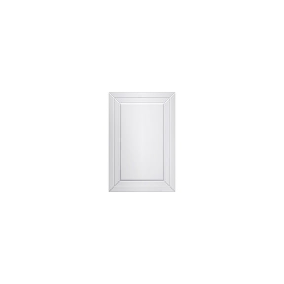 HomeStock Renaissance Rhapsody and Shower Beach Mirror - 24 x 36 Inches, All-Glass Modern Design, Perfect for Bathrooms, Bedrooms, or Hallways, Durable Construction