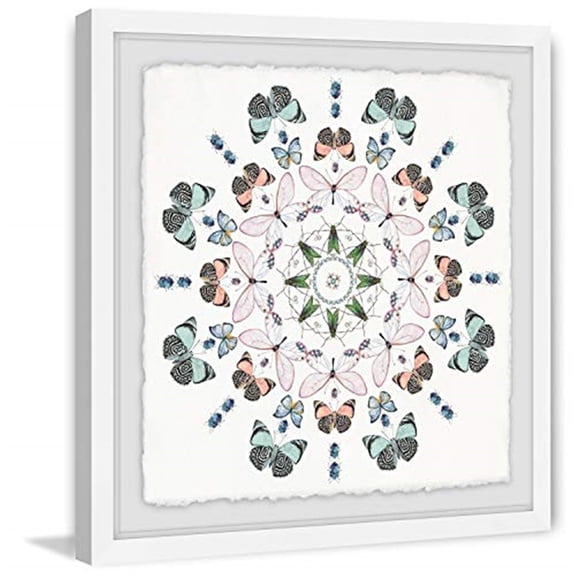 Renaissance Romance Bug Painting Print - Framed Wall Art Decor HomeStock