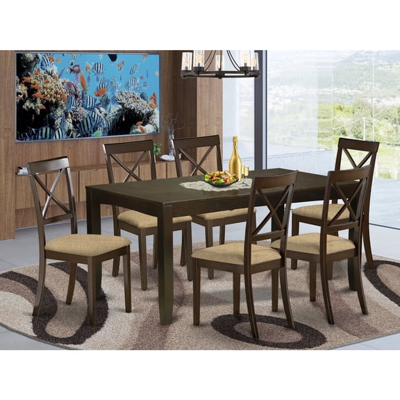 Retro Dining Set - Renaissance Style Table & Chairs - Kitchen Dinette Furniture