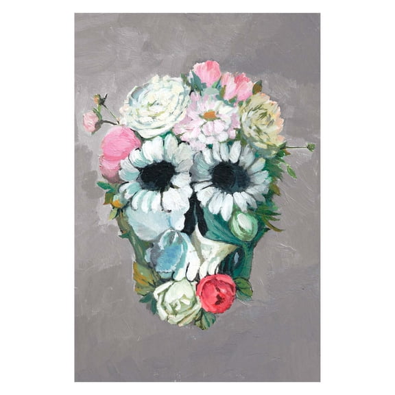 Flower Canvas Wall Art - Framed Print for Living Room Decor - 36x24 inch