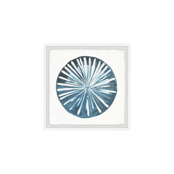HomeStock Retro Renaissance Summer Floral Eye Framed Painting Print, 18" x 18", Contemporary Wall Decor: Abstract, Digital Art Prints, and Modern Styles for Your Home