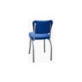 thumbnail image 1 of Button Tufted Diner Chair - Metal Frame - 19.5"D x 15.5"W x 31.5"H, 1 of 3