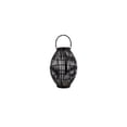 thumbnail image 1 of Coastal Lantern with Rope Handle - Black Home Decor - 8.5" Dia x 13.5" H, 1 of 9