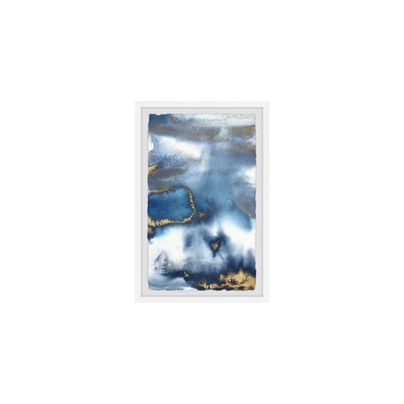 HomeStock Rococo Radiance Raging Forest Framed Painting Print, Wall Art, Canvas Print, Framed Prints, Wall Hanging Prints for Living Room - 30"L x 1.5"D x 45"H