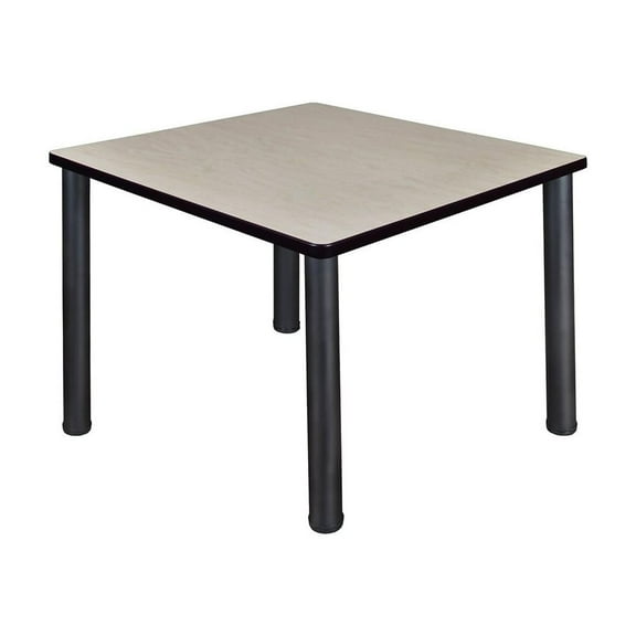 42" Square Table - Modern Office Dining Table for Breakroom, Cafeteria, Meeting Room