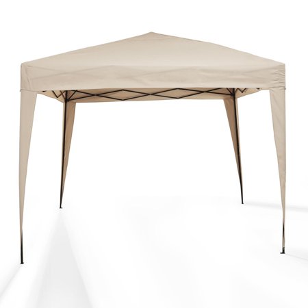 HomeStock Rococo Romance Collapsible Gazebo Tan