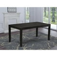 thumbnail image 1 of Rectangular Dining Table with Butterfly Leaf Espresso Finish Compact Kitchen Table for Small Spaces (36" x 54/66" x 30"), 1 of 3
