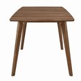 thumbnail image 1 of HomeStock Rococo Romance Rectangular Dining Table Natural Walnut, 1 of 2