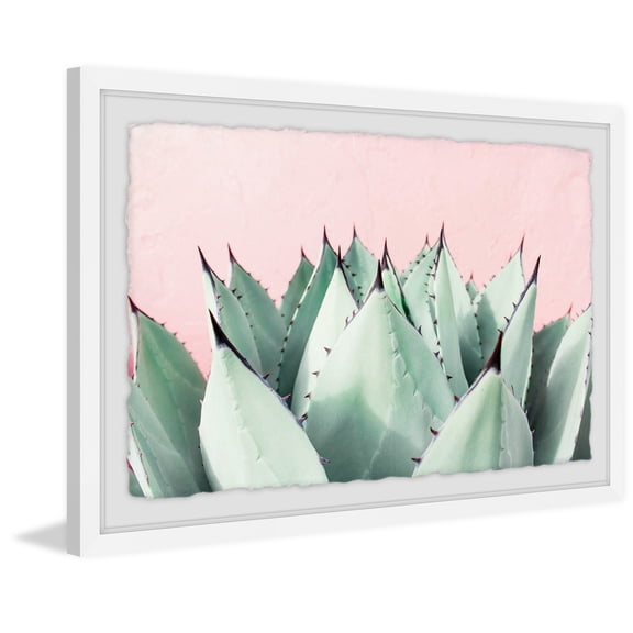 Succulent Painting Print|Rococo Romance Botanical Wall Art|Home Decor Picture
