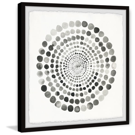 Rustic Grey Ranch Painting Print|Home Wall Art Decor|Framed Landscape Picture for Living Room