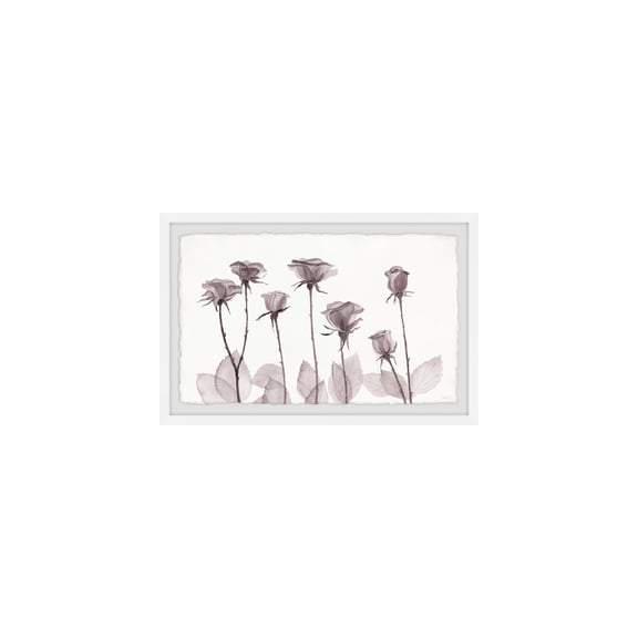 HomeStock Rustic Ranch Purple and Beautiful Framed Painting Print, 30" x 20", Contemporary Wall Decor: Abstract, Digital Art Prints, and Modern Styles for Your Home