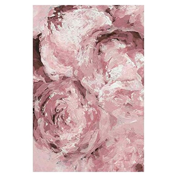 HomeStock Baroque Bonanza Flower Smudge II Painting Print on Wrapped Canvas, Wall Art, Canvas Print, Framed Prints, Wall Hanging Prints for Living Room