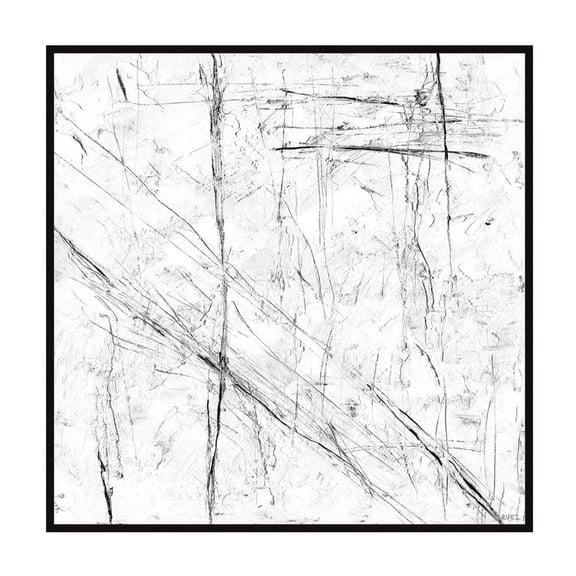 HomeStock Rustic Refinement Full Advantage Floater Framed Painting Print on Canvas, 40" x 40", Modern Handmade Canvas Art Decor - Unique and Chic Wall Prints for Contemporary Spaces