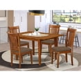 thumbnail image 1 of Rustic Dining Table Set - Small Kitchen Table & Chairs - Modern Farmhouse Style, 1 of 5