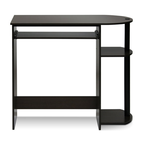 Homestock Rustic Retreat Assembly Computer Desk - Simple And Stylish With Pull-Out Drawer, Carb Compliant Composite Wood, 15" X 31" X 28"