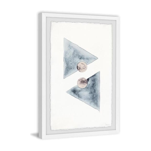 HomeStock Rustic Retreat Dark Arrowhead Framed Painting Print, Contemporary Wall Decor: Abstract, Digital Art Prints, and Modern Styles for Your Home