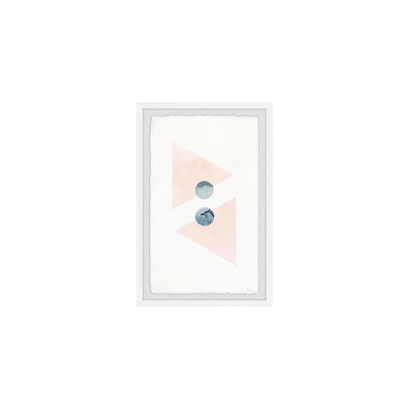HomeStock Seaside Serenity Arrowhead Framed Painting Print, Contemporary Wall Decor: Abstract, Digital Art Prints, and Modern Styles for Your Home