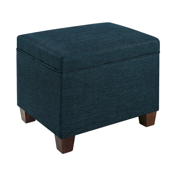 HomeStock Seaside Style Storage Ottoman