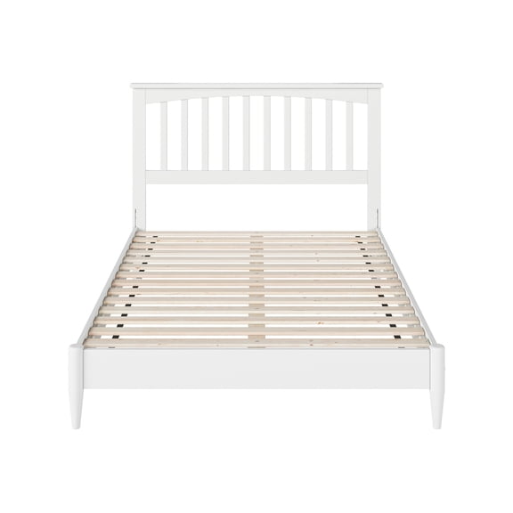 Low Profile Platform Bed - Solid Wood Bed Frame, Modern Minimalist Design, USB Charging Ports, Full, Queen, King Sizes