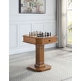thumbnail image 1 of Game Table with Drawers - Chess, Checkers, Backgammon - 3-in-1 Wood Table, 1 of 5
