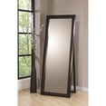 thumbnail image 1 of HomeStock Southwestern Sanctuary Rectangular Standing Floor Mirror Cappuccino, 1 of 2