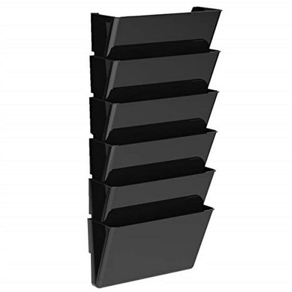HomeStock Southwestern Sanctuary Wall File, Black, 24-Pack, Legal