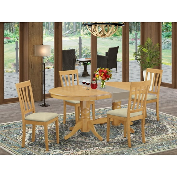 Southwestern Dining Set - Kitchen Table with 4 Chairs - Modern Home Furniture