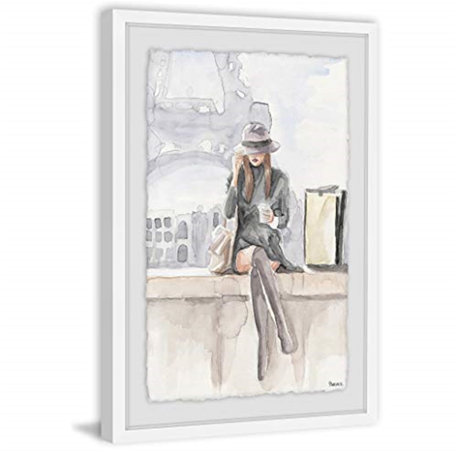 Southwestern Wall Art Framed Print - Paris Style Home Decor Painting