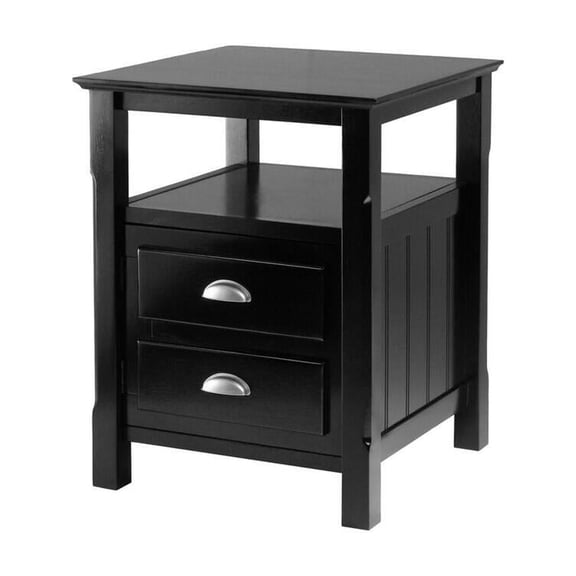 HomeStock Southwestern Style Timber Night Stand