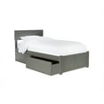 thumbnail image 1 of Mediterranean Mastery Platform Bed with Flat Panel Footboard, Stylish Storage Drawers for Extra Space!, 1 of 6