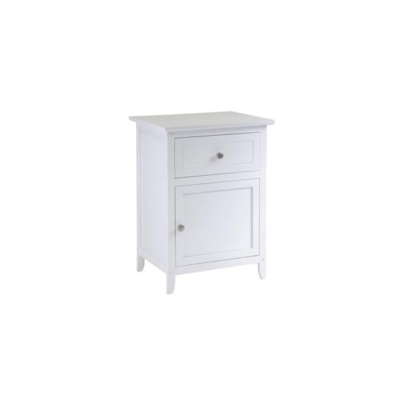HomeStock Suburban Sophistication Night Stand Accent Table with Drawer