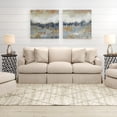 thumbnail image 1 of Slipcovered Sofa - Washable Performance Fabric - Stain Resistant - Tan Living Room Couch, 1 of 7