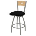 HomeStock Timeless Tradition XL 30" Swivel Counter Stool w/ Anodized