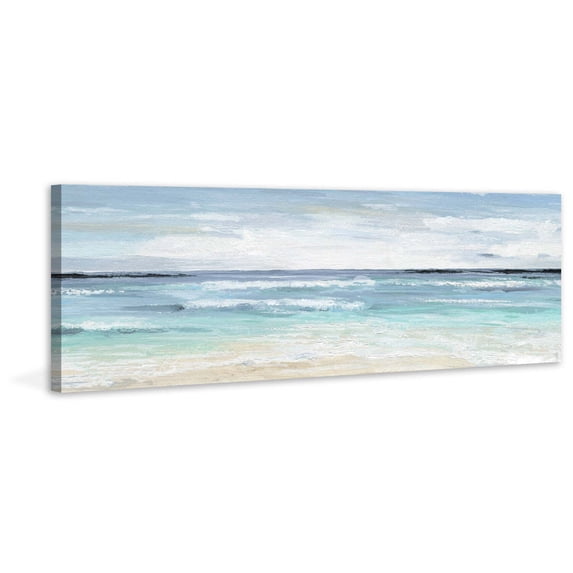 Timeless Trends Beach On Painting Print On Wrapped Canvas