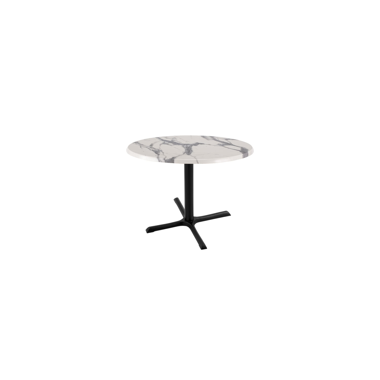 Homestock timeless trends indoor outdoor table white marble top 30