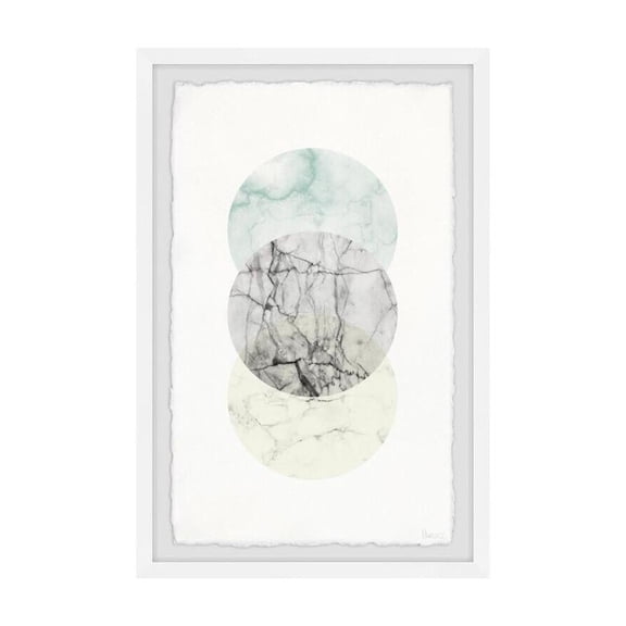 HomeStock Timeless Trends Metallic Marble Framed Painting Print, Contemporary Wall Decor: Abstract, Digital Art Prints, and Modern Styles for Your Home
