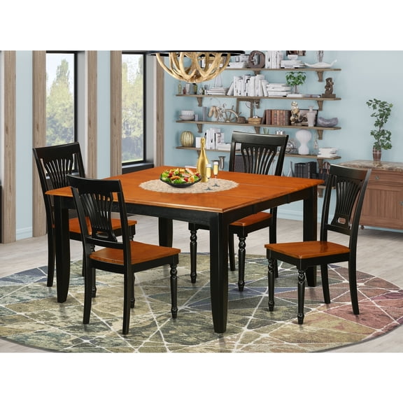HomeStock Tuscan Temptations Room Set-HomeStock Table And Wood HomeStock Chairs