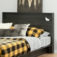 thumbnail image 1 of HomeStock Tuscan Treats Upholstered Headboard - Contemporary Wood Headboard with Shelf for Full/Queen Beds, Merging Style and Practicality in Your Bedroom, 1 of 1