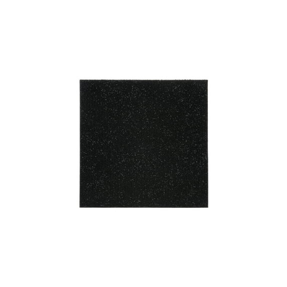 HomeStock Upmarket Adhesive Carpet Floor Tile 12x12", Ribbed Texture, Easy Peel and Stick, 12 Tiles per Box, Durable Polyester, Stain and Fade Proof