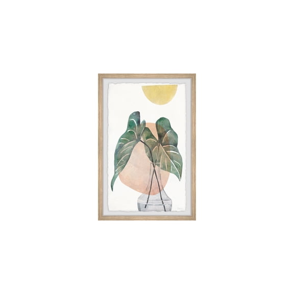 HomeStock Variety Beauty Framed Painting Print, 24" x 16", Contemporary Wall Decor: Abstract, Digital Art Prints, and Modern Styles for Your Home