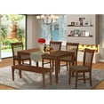 thumbnail image 1 of Victorian Dining Table Set with Bench - Elegant Kitchen Table & 4 Chairs, 1 of 5