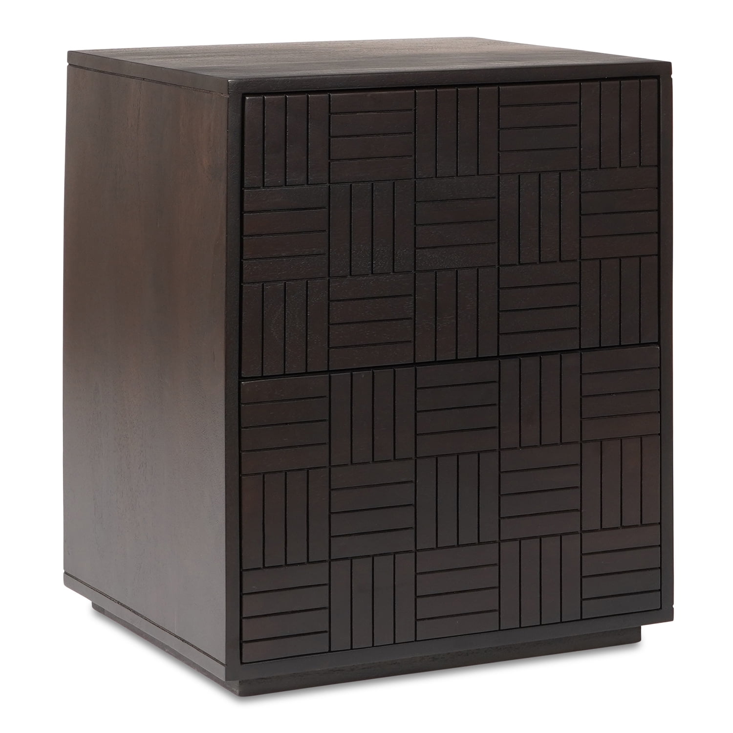 HomeStock Victorian Vibes Nightstand Dark Brown , Modern Nightstand ...