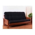 thumbnail image 1 of HomeStock Victorian Virtue 8-Inch Twill Full-Size Futon Mattress, 1 of 1
