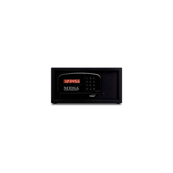 HomeStock Vintage Variety 0.4 cu ft Hotel Safe, All Steel with Electronic Lock, Keyed Alike, Black