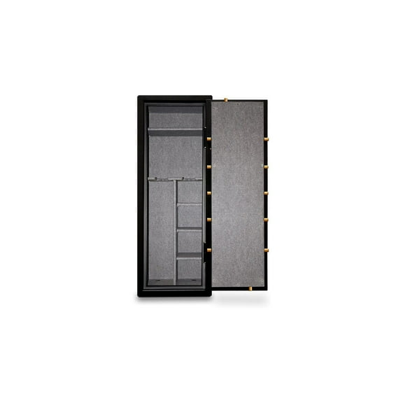 HomeStock Vintage Variety Under Bed Gun Safe with Electronic Lock - Dimensions: 6" x 52" x 14.625" - Durable All-Steel Construction