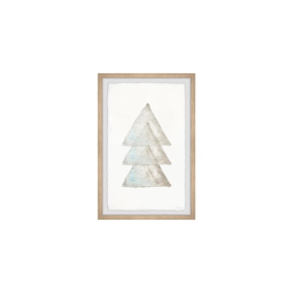 HomeStock Vintage Visions Dirty Triangles Framed Painting Print, Contemporary Wall Decor: Abstract, Digital Art Prints, and Modern Styles for Your Home